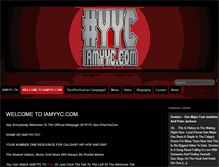 Tablet Screenshot of iamyyc.com